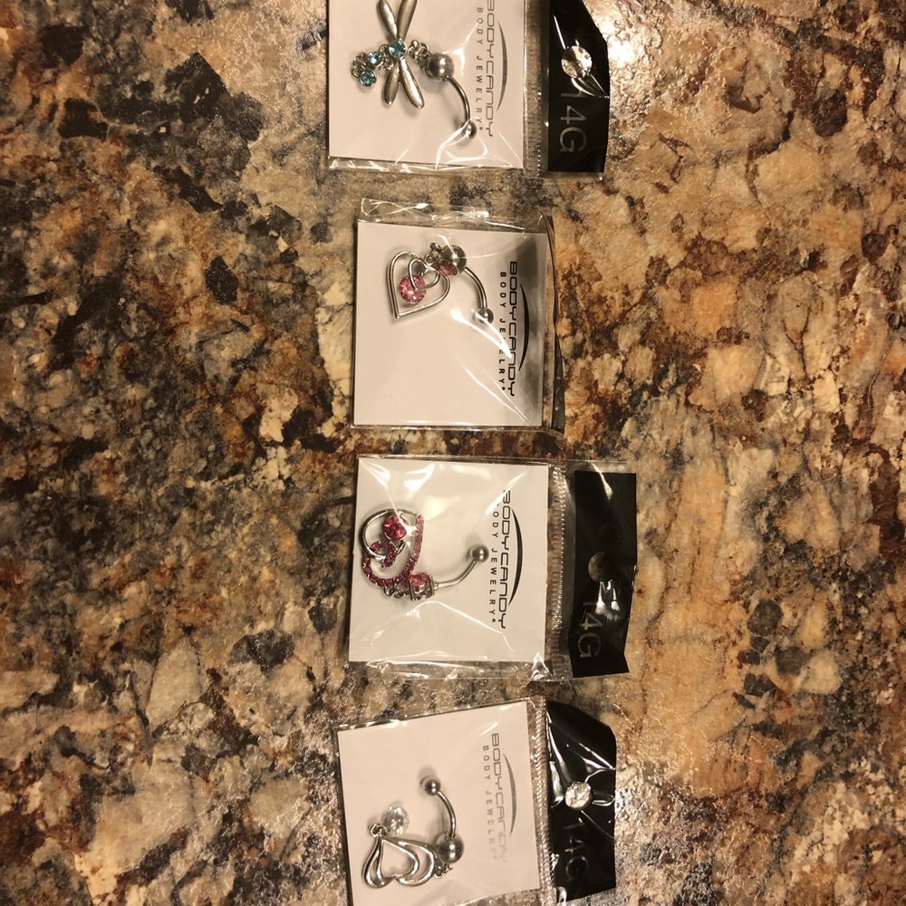 14G belly rings New